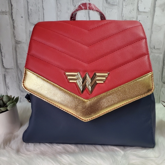 Her Universe Handbags - WONDER WOMAN BACKPACK